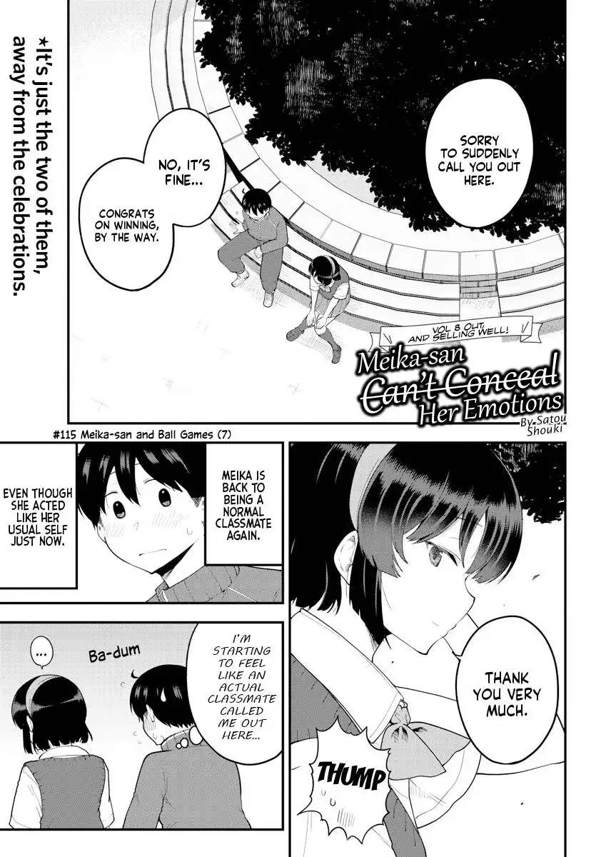 Meika-san wa Oshikorosenai Chapter 115 1